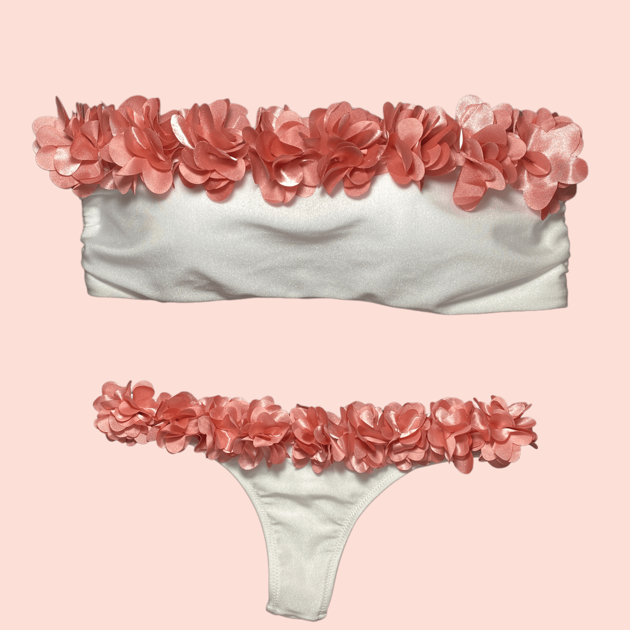 Melissa bianco con fiori