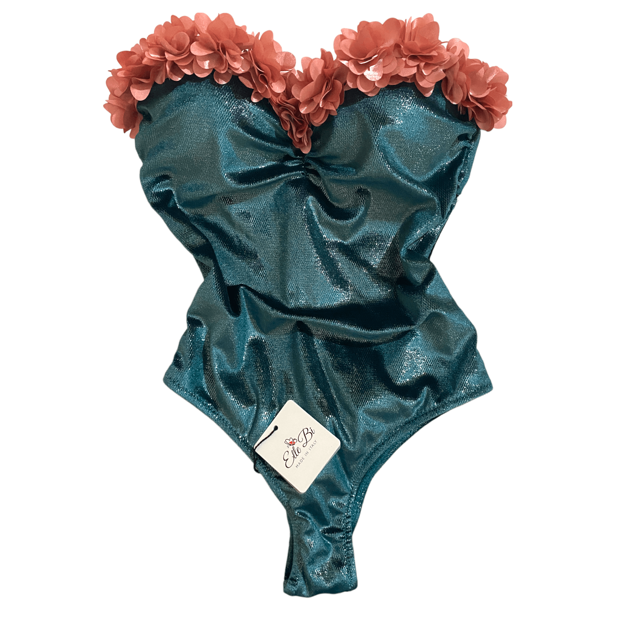 Sveva corpetto verde con fiori