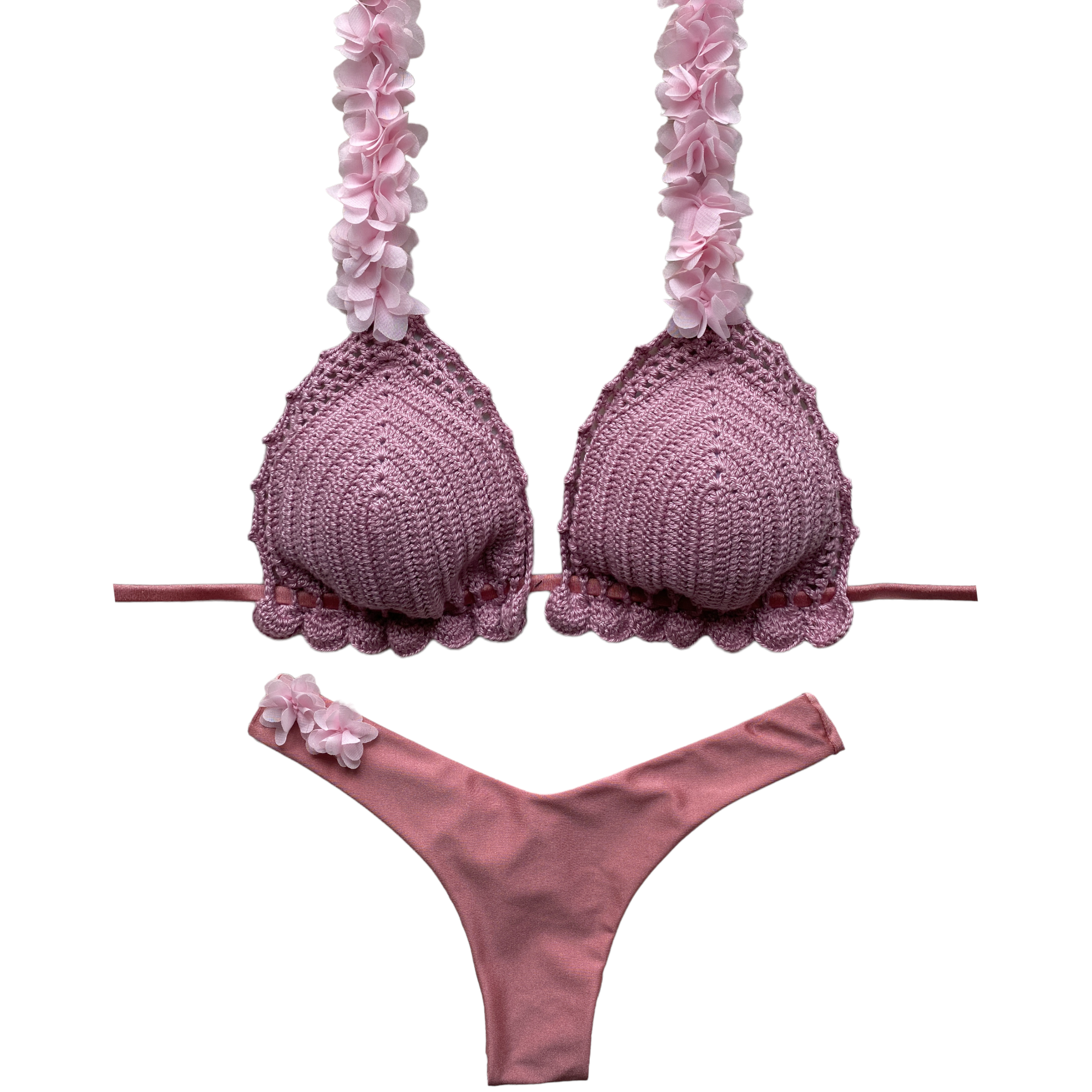 Garisinne rosa con fiori piccoli