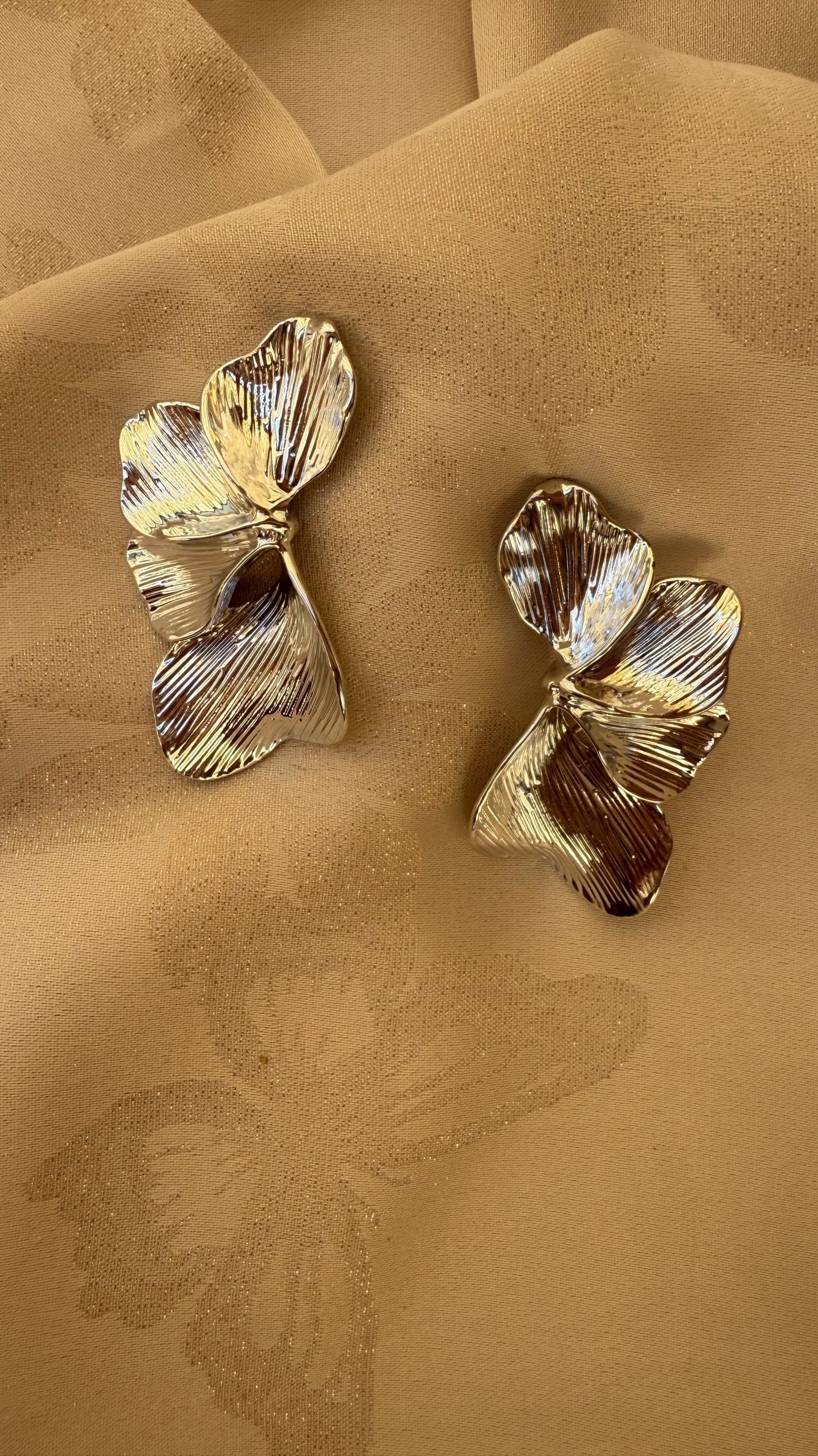 Orecchini fiore silver