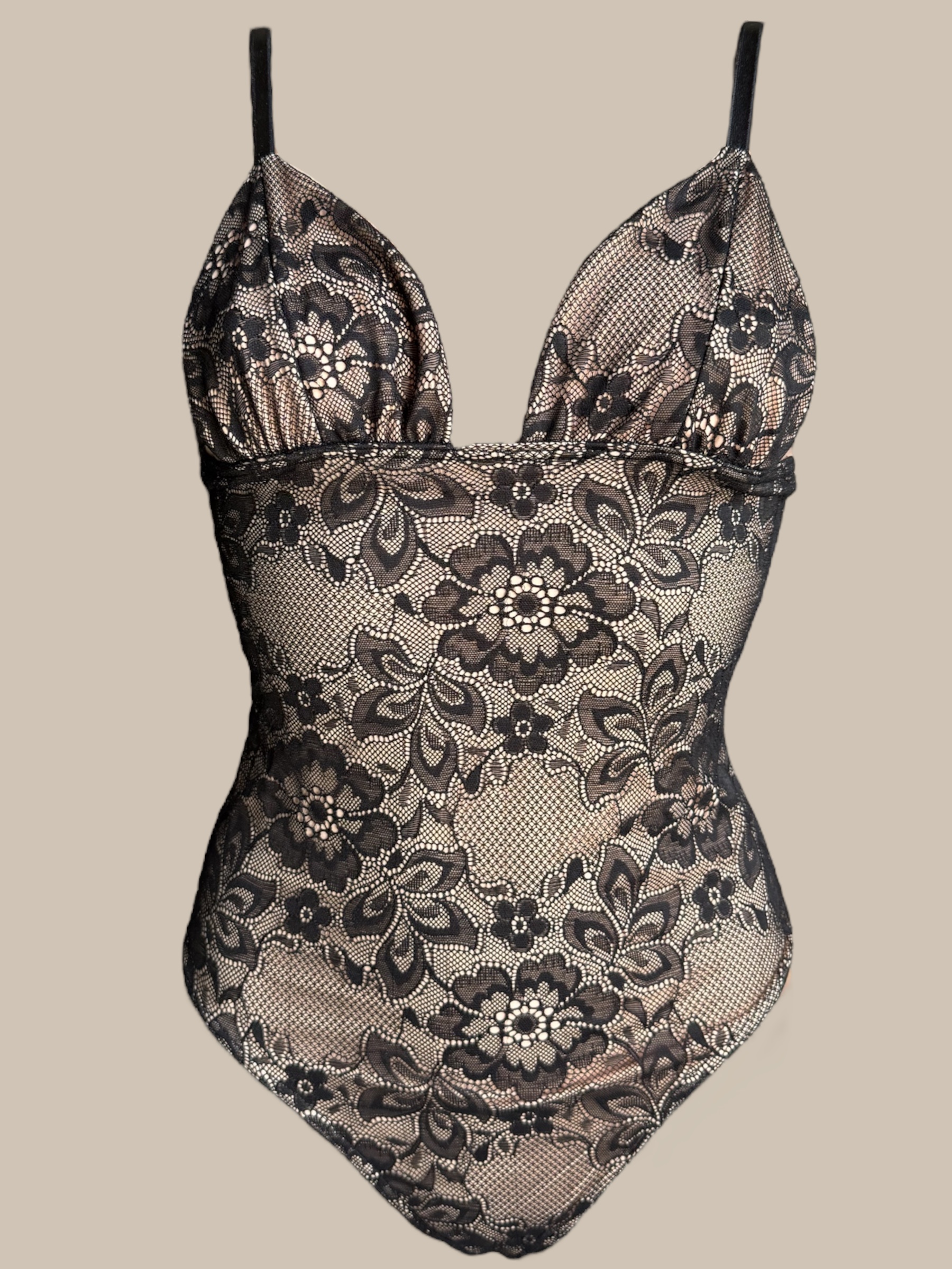 Favola body nero base chiara