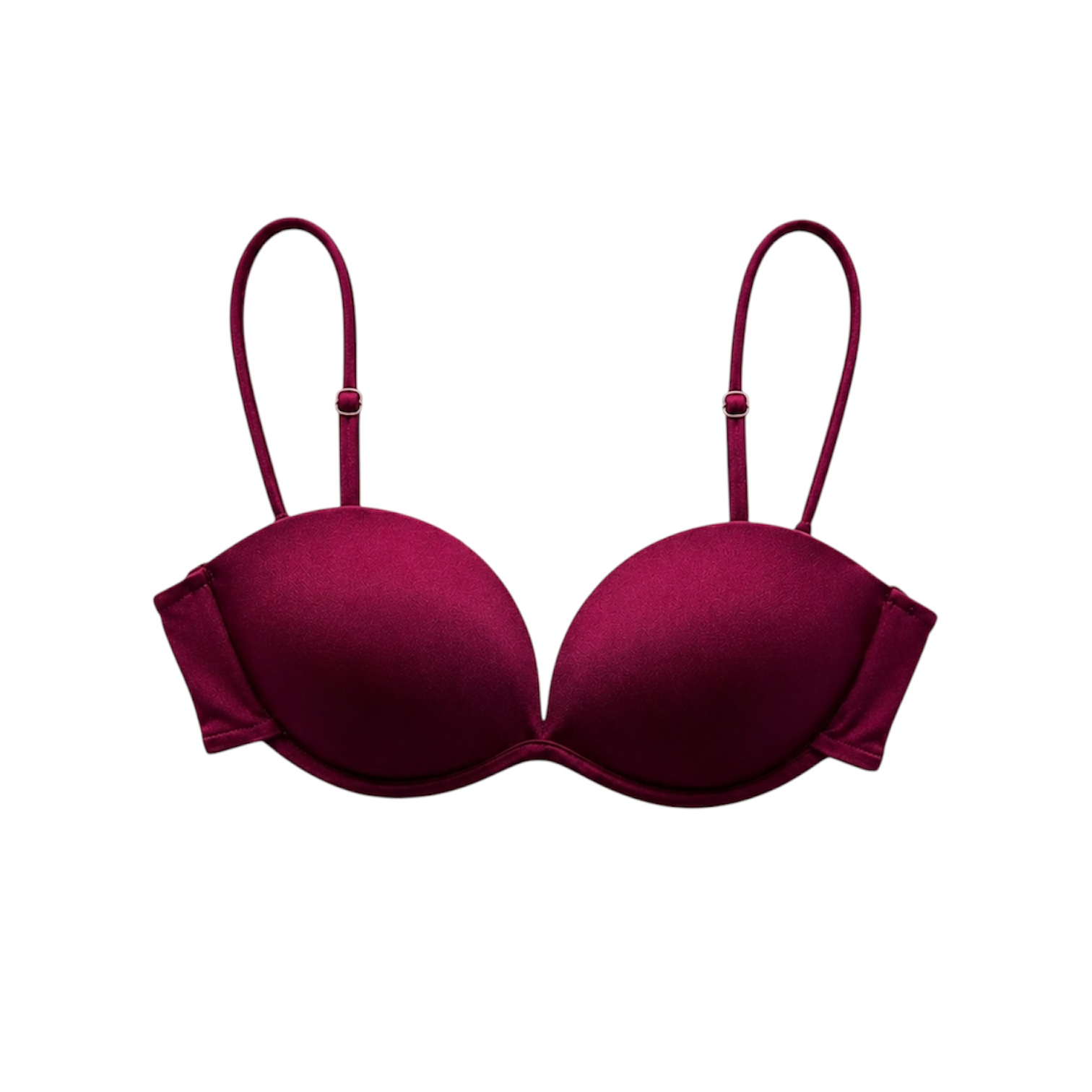 Nella Push up senza ferretto giada bordeuax con spalline